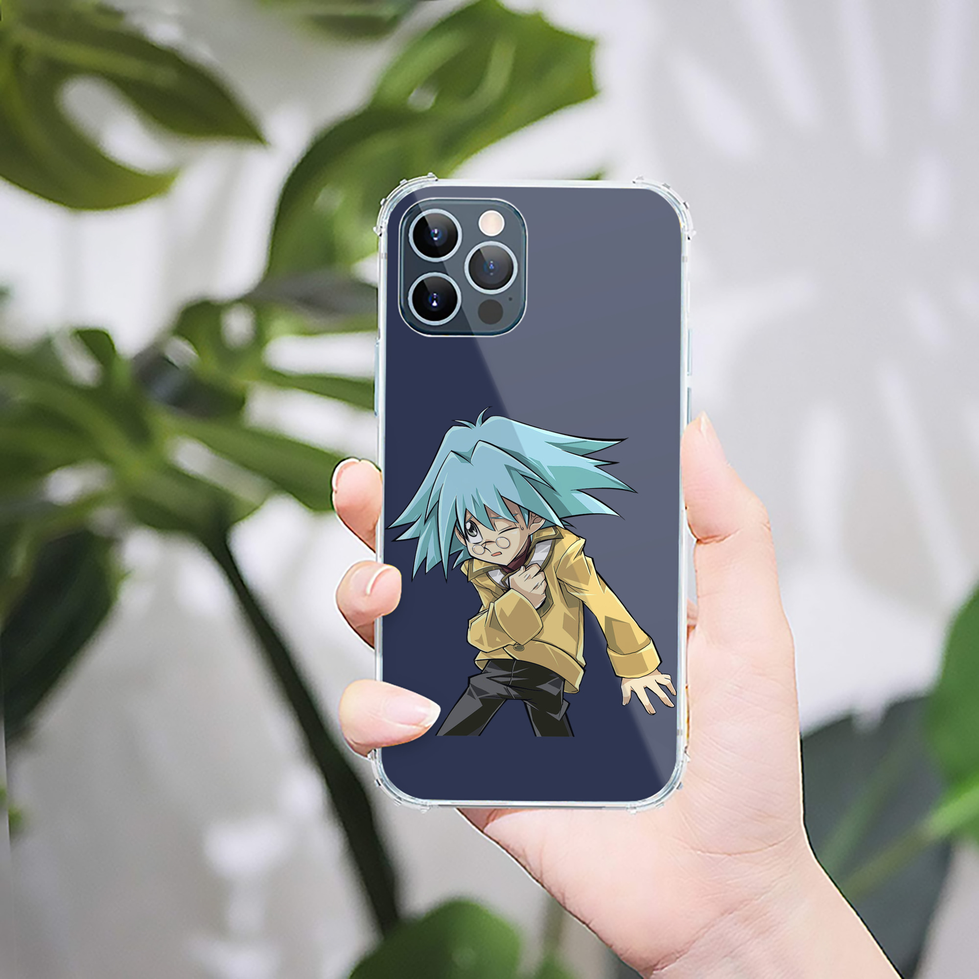 （画像用） 遊☆戯☆王 Yu-Gi-Oh! 【iPhone 12シリーズ対応】透明スマホケース（クリアソフトケース）
